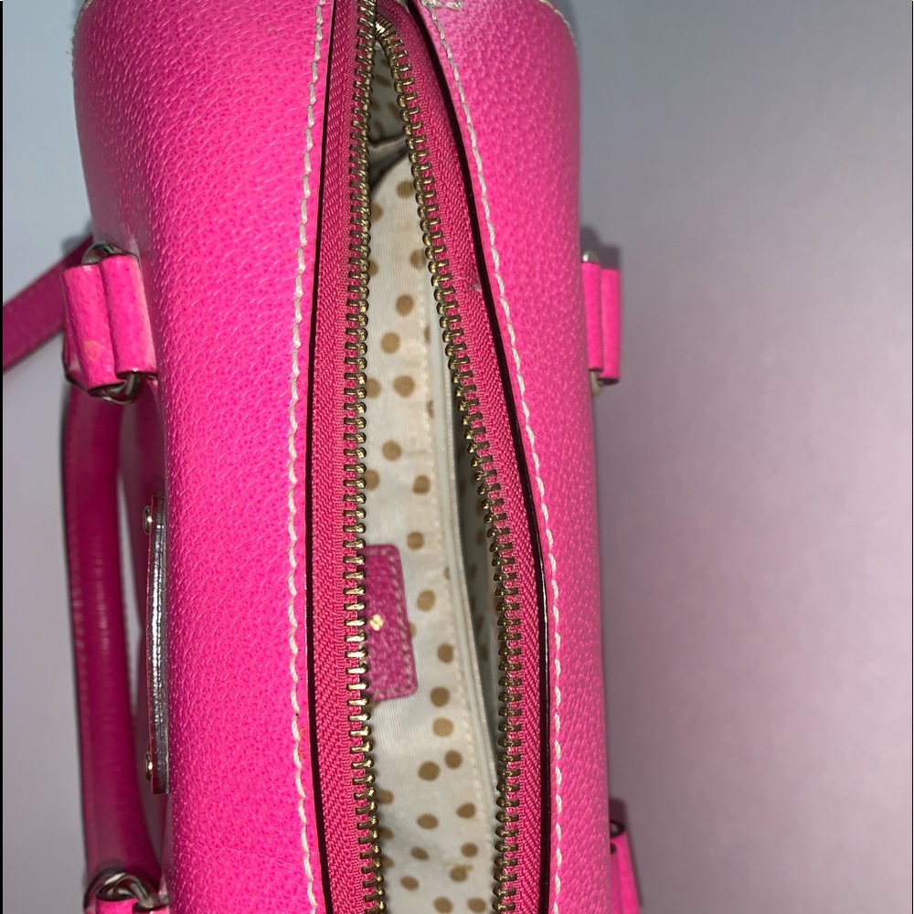 SOLD📍📍📍📍📍Kate Spade ♠️ Pink Crossbody Satchel - Picture 7 of 7